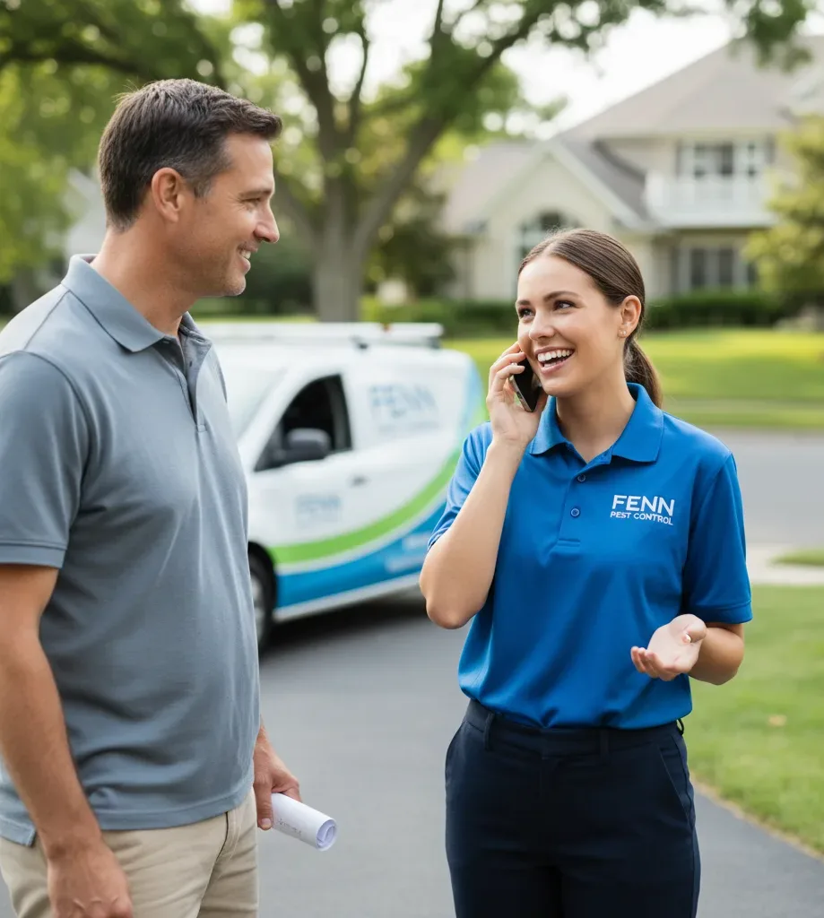 Fenn Pest Control customer support in Water Mill